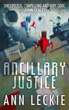 The cover of Ancillary Justice