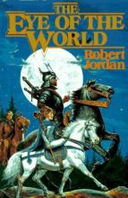 The cover of Eye of the World, the first Wheel of Time novel